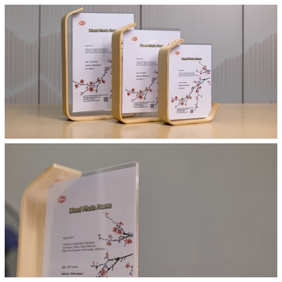 شراء إطار صورة أكريليك مرئي 8x10 L مع قاعدة خشبية التصنيع عبر الإنترنت