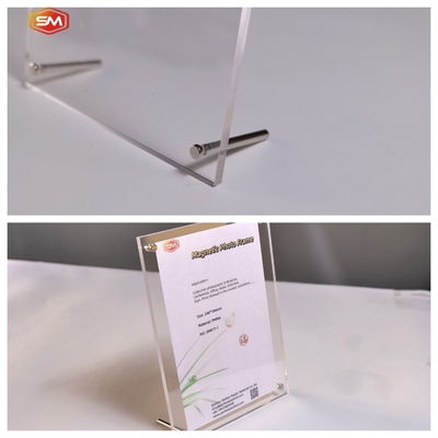 شراء مع المعدنية Dcrews الأكريليك إطار الصورة صورة عرض موقف مكتب مخصص online manufacture
