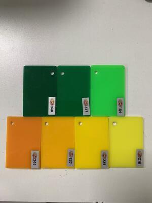 شراء 22mm Easy-to-Process Durable Colored Cast Acrylic Sheet for Commercial & Home DIY Projects online manufacture