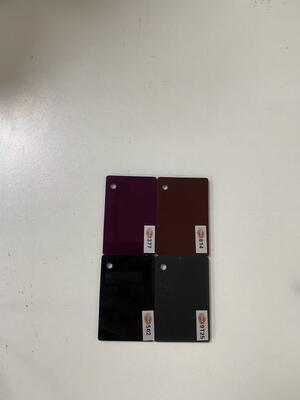 شراء Dark Colored Cast Acrylic Sheet 30mm Thick Opaque Panel for Interior Decoration online manufacture