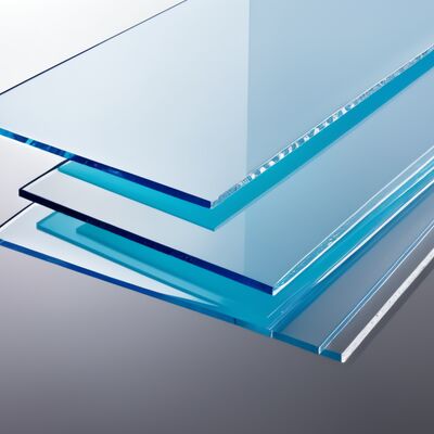 شراء SM 18mm ورقة أكريليك واضحة ذات لون فاتح - صديقة للبيئة وضوح عالية للعرض online manufacture