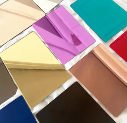 شراء ورق أكريليك مرآة 2mm-6mm ملصق ذاتي مرن لتزيين الجدران online manufacture