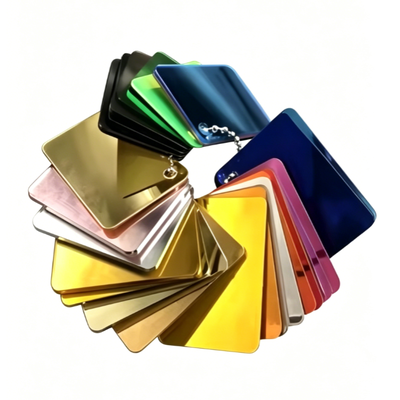 شراء صفيحة أكريليك مرآة متعددة الألوان معيار 1220 × 2440mm online manufacture