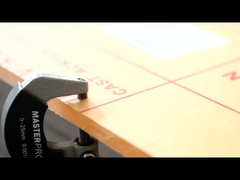 اختبار سمك الصفحة الأكريليكية