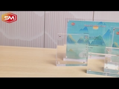 سلسلة إطار صور مغناطيسي أكريليكي مضاعف