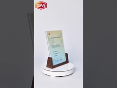 إطار صور أكريليك بقاعدة خشبية