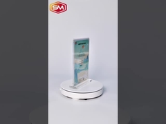 شكل T حلقة الزاوية حامل علامة أكريليك المغناطيسية