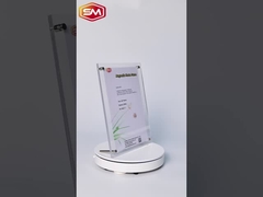 إطار صور أكريليك مع حامل لولبي