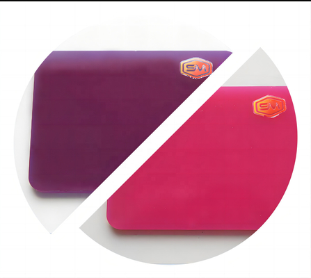 أوراق أكريليك صبغية ملونة ذات درجة عالية من 4mm Perspex