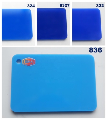 1220*2440mm Perspex صافي الصفحة الأكريليك المطحونة الصفحة الدائمة العذراء MMA