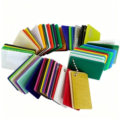 ورقة أكريليك ملونة باللون الباستيل 5 ملم لتزيين مقهى ومحلات الحلويات المريحة